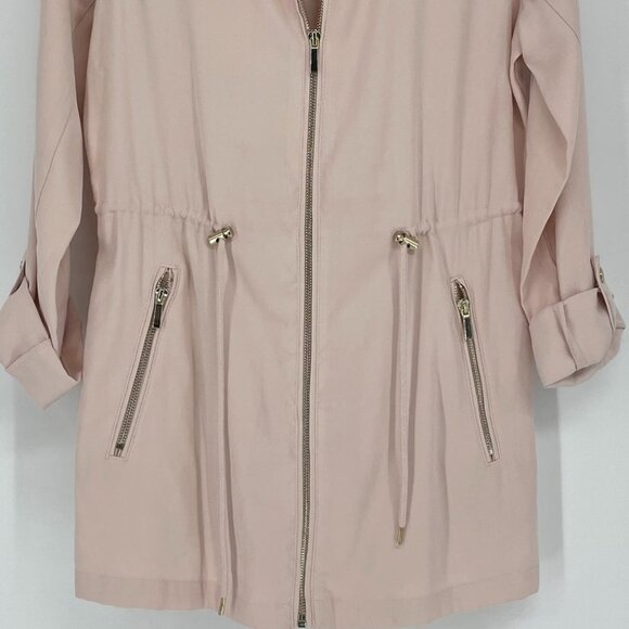 Kismet Pastel Pink Utility rayon soft Jacket xs - Picture 7 of 16